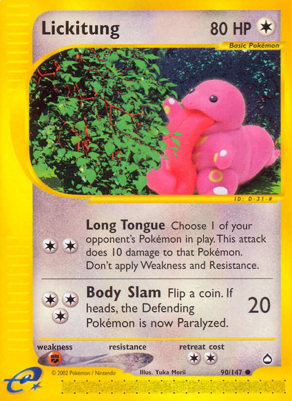 Lickitung [ECARD2-90]