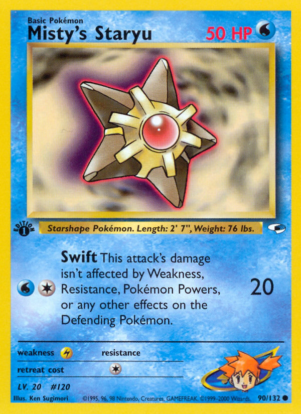 Misty's Staryu [GYM1-90]