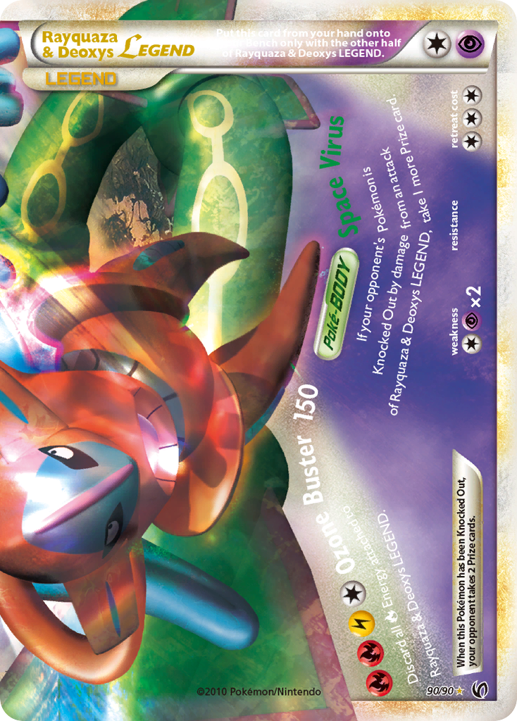 Rayquaza & Deoxys LEGEND [HGSS3-90]