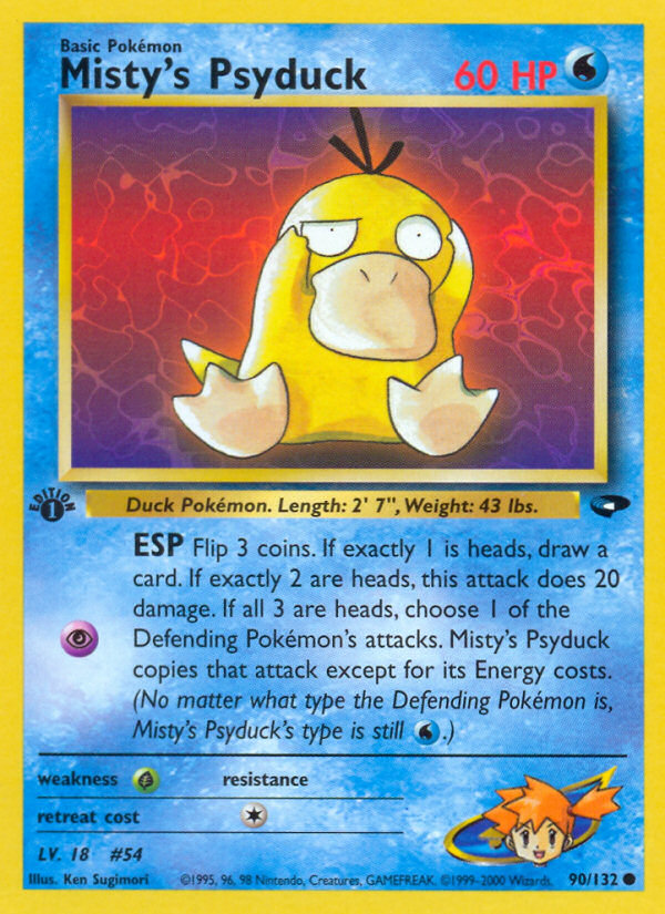 Misty's Psyduck [GYM2-90]