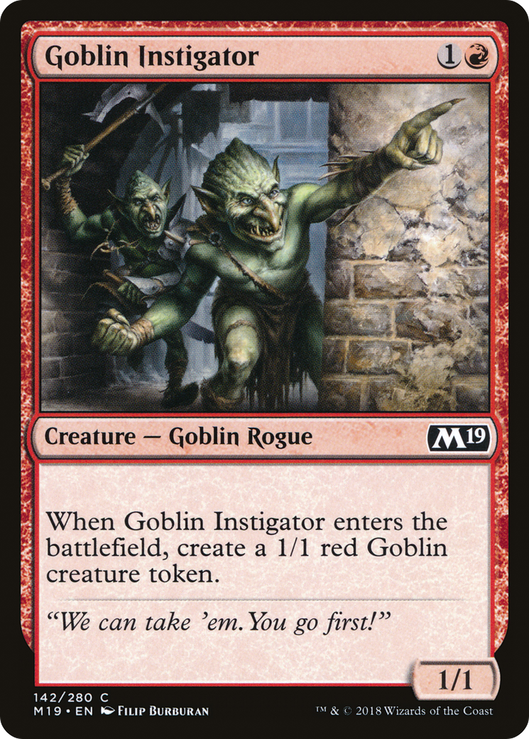 Goblin Instigator [M19-142]