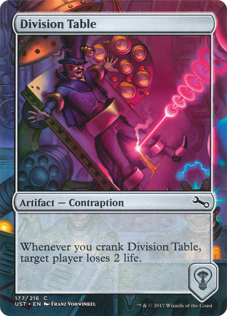 Division Table - Borderless [UST-177]