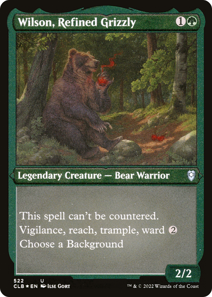 Wilson, Refined Grizzly [CLB-522]