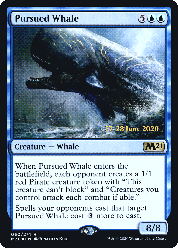 Pursued Whale - Prerelease Promo [PM21-60s]