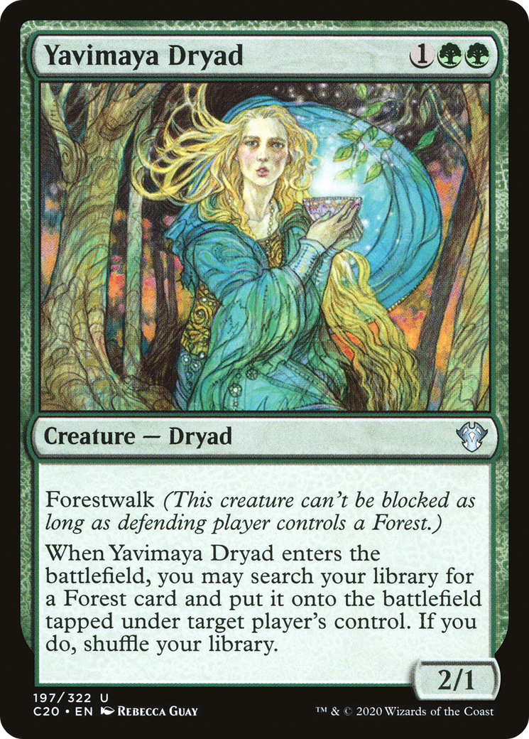 Yavimaya Dryad [C20-197]