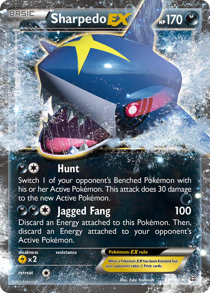 Sharpedo-EX [XY5-91]