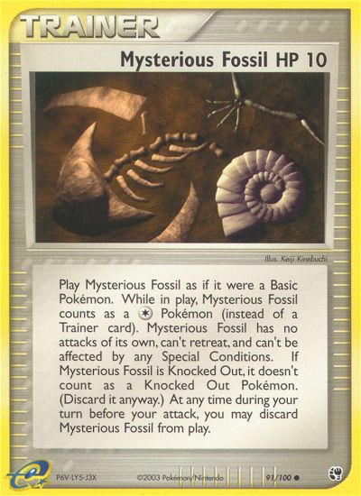 Mysterious Fossil [EX2-91]