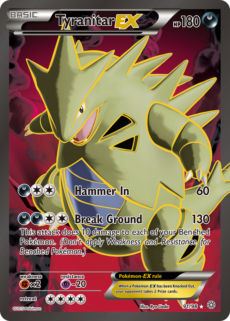 Tyranitar-EX [XY7-91]