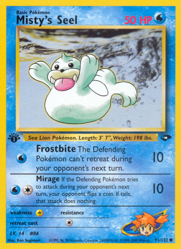 Misty's Seel [GYM2-91]