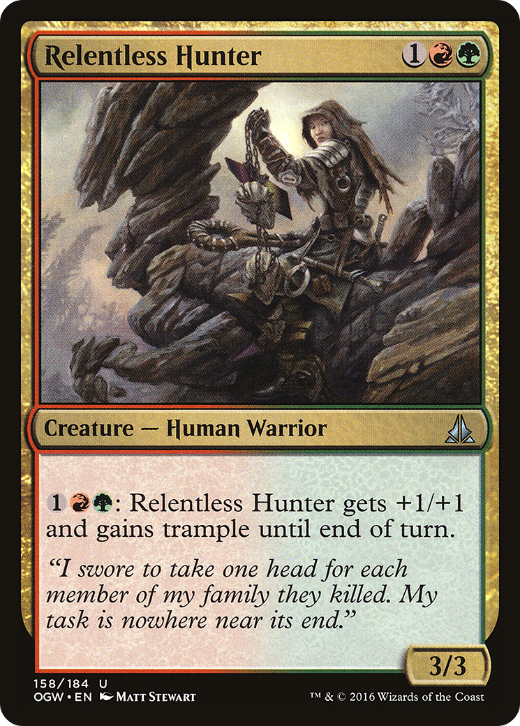 Relentless Hunter [OGW-158]