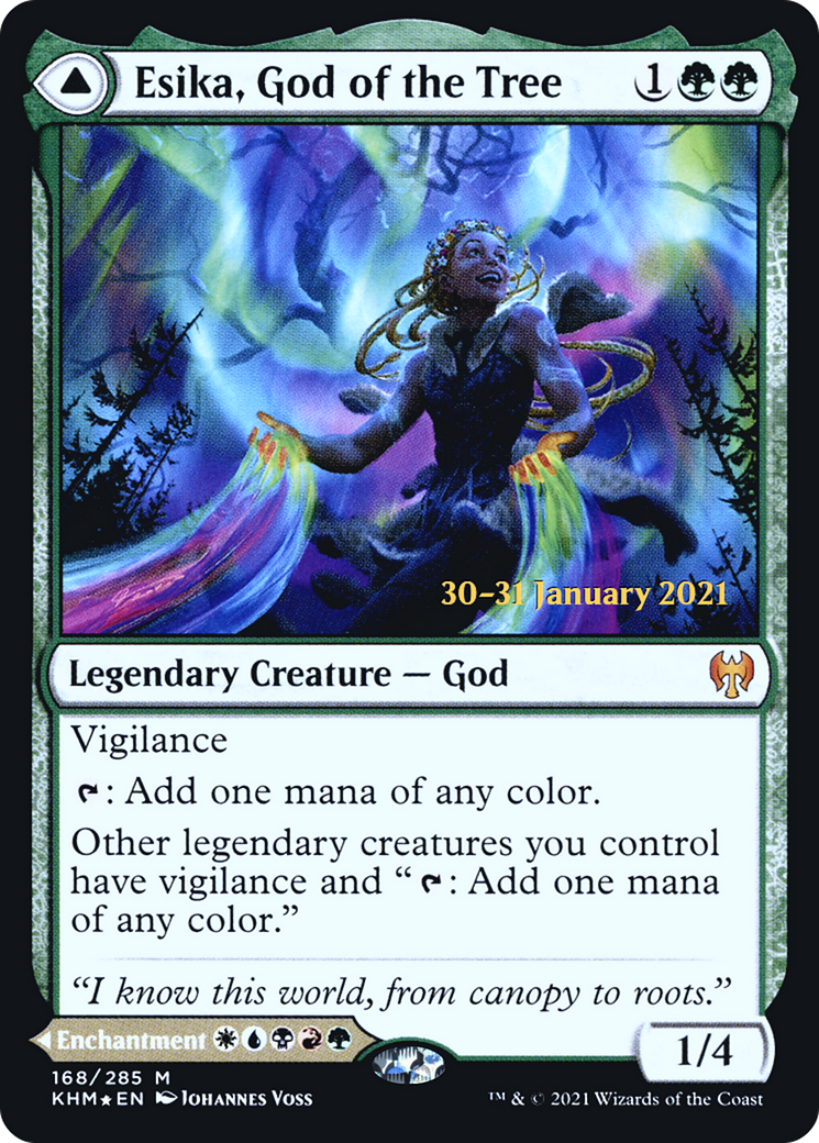 Esika, God of the Tree // The Prismatic Bridge - Prerelease Promo [PKHM-168s]