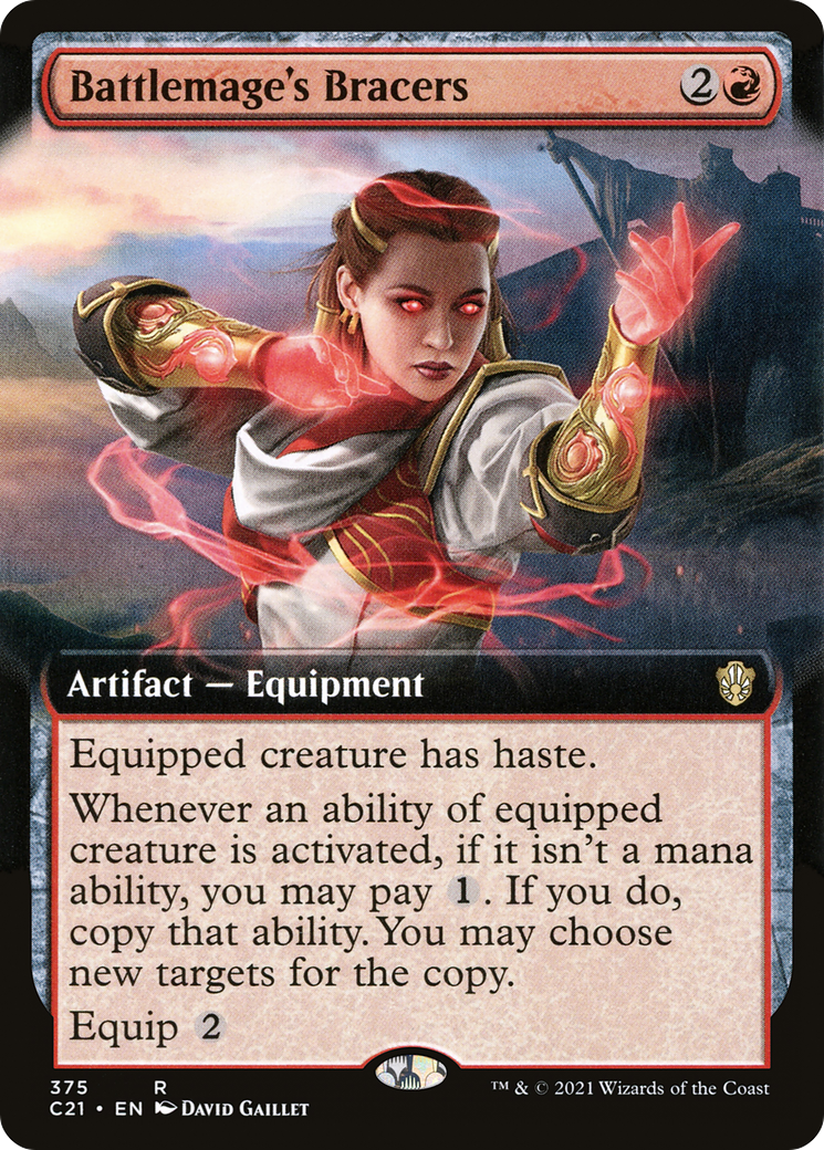 Battlemage's Bracers - Extended Art [C21-375]