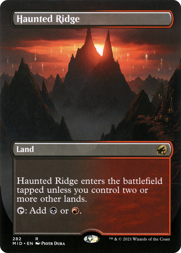 Haunted Ridge - Borderless - Full Art [MID-282]