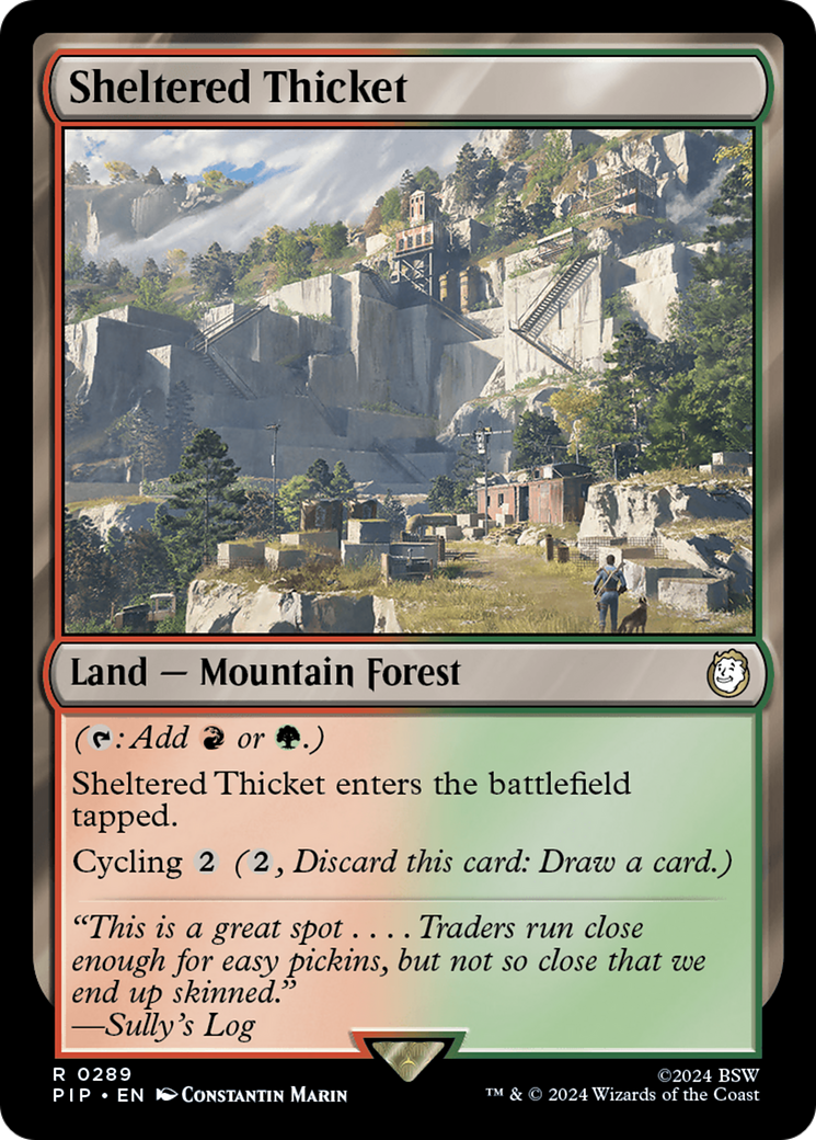 Sheltered Thicket [PIP-289]