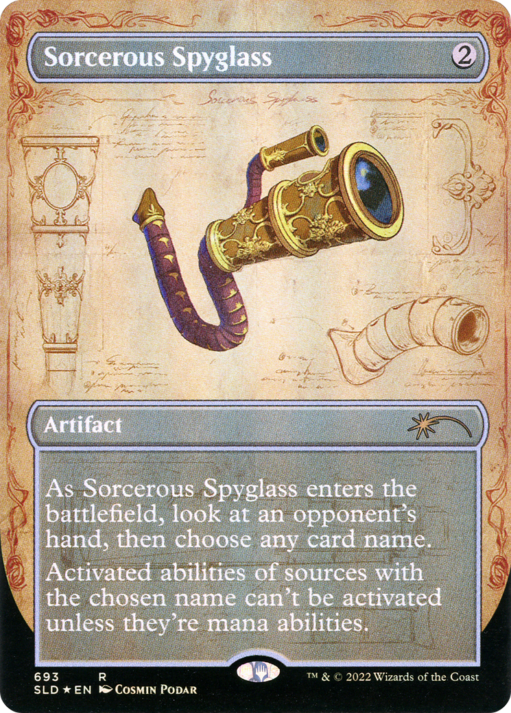 Sorcerous Spyglass - Borderless - Full Art [SLD-693]