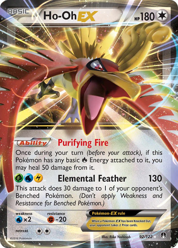 Ho-Oh-EX [XY9-92]