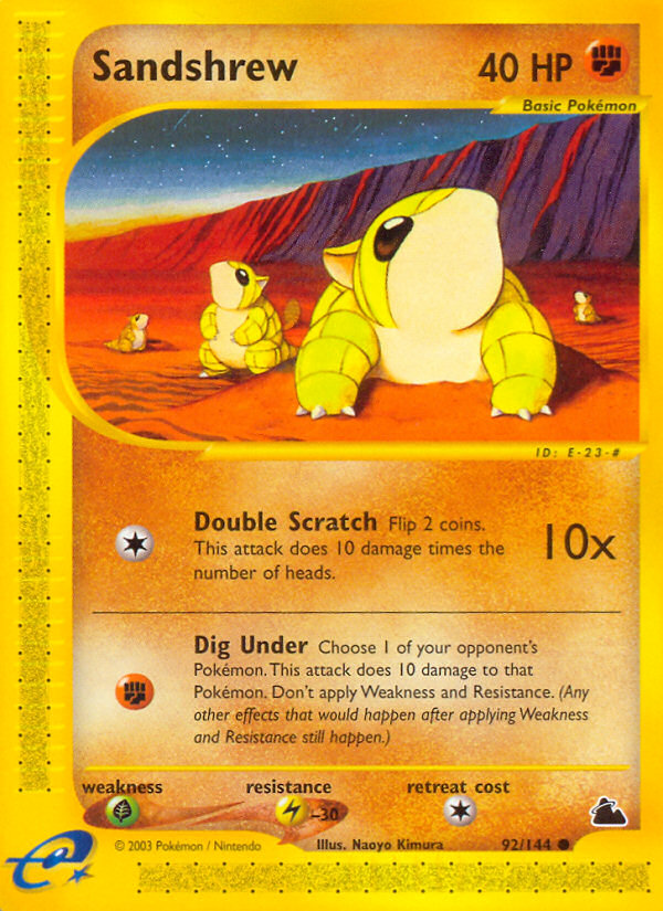 Sandshrew [ECARD3-92]