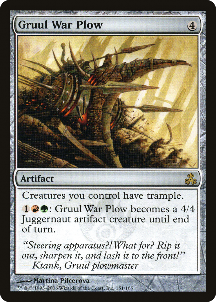 Charrue de guerre Gruul [GPT-151]