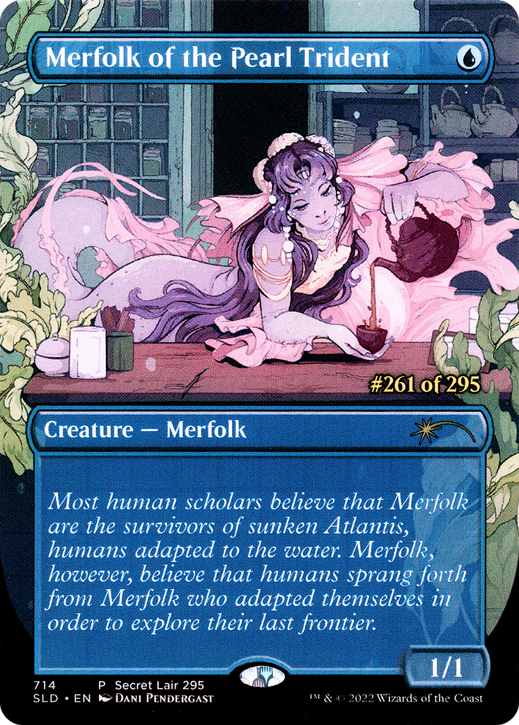 Merfolk of the Pearl Trident - Borderless - Serialized [SLD-714]