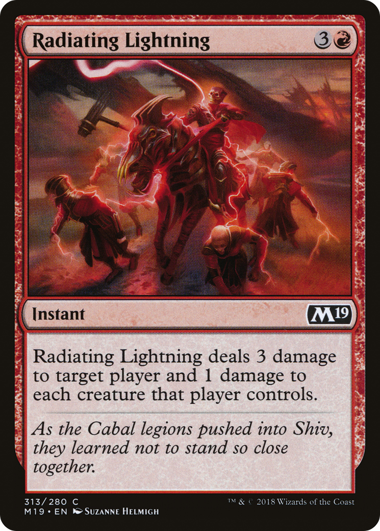 Radiating Lightning [M19-313]