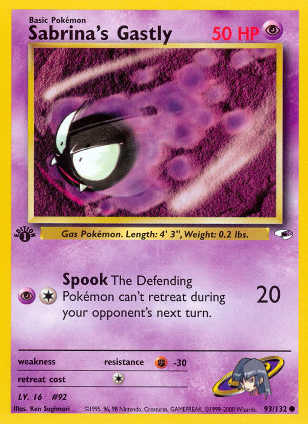 Sabrina's Gastly [GYM1-93]