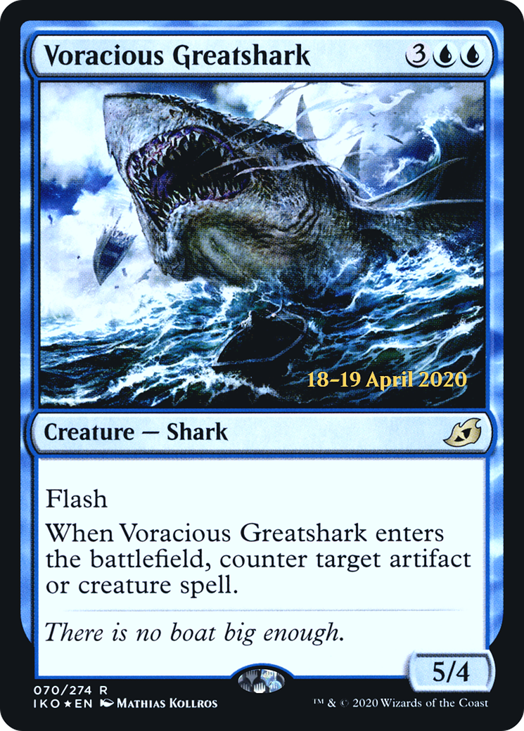 Voracious Greatshark - Prerelease Promo [PIKO-70s]