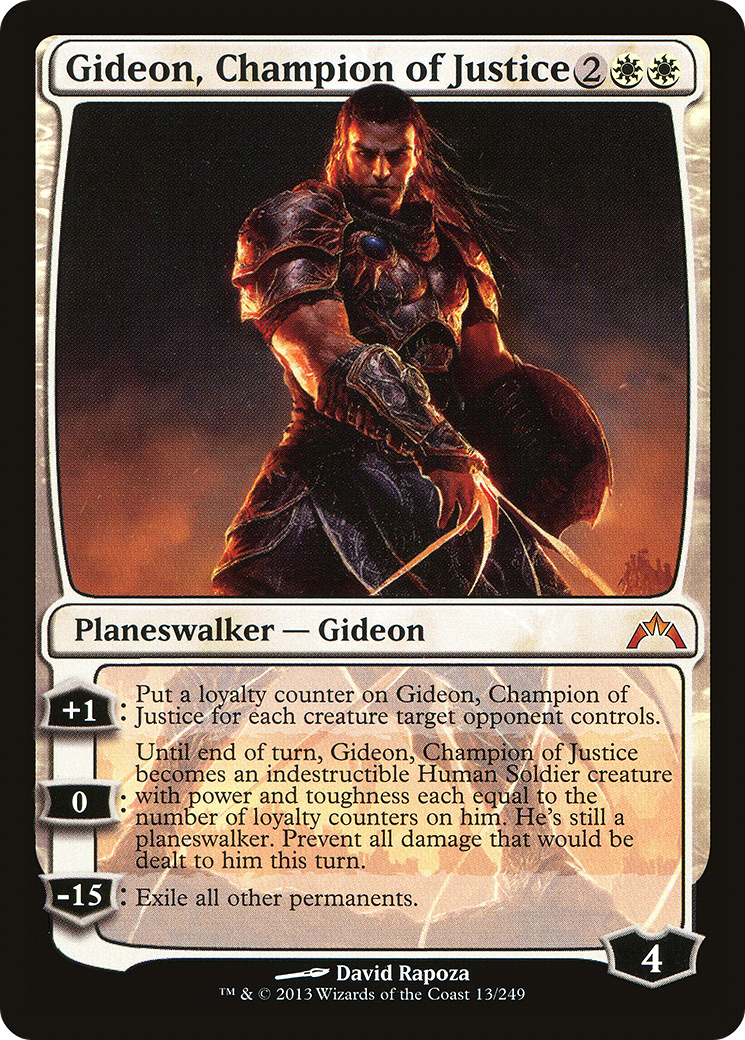 Gideon, Champion of Justice [GTC-13]