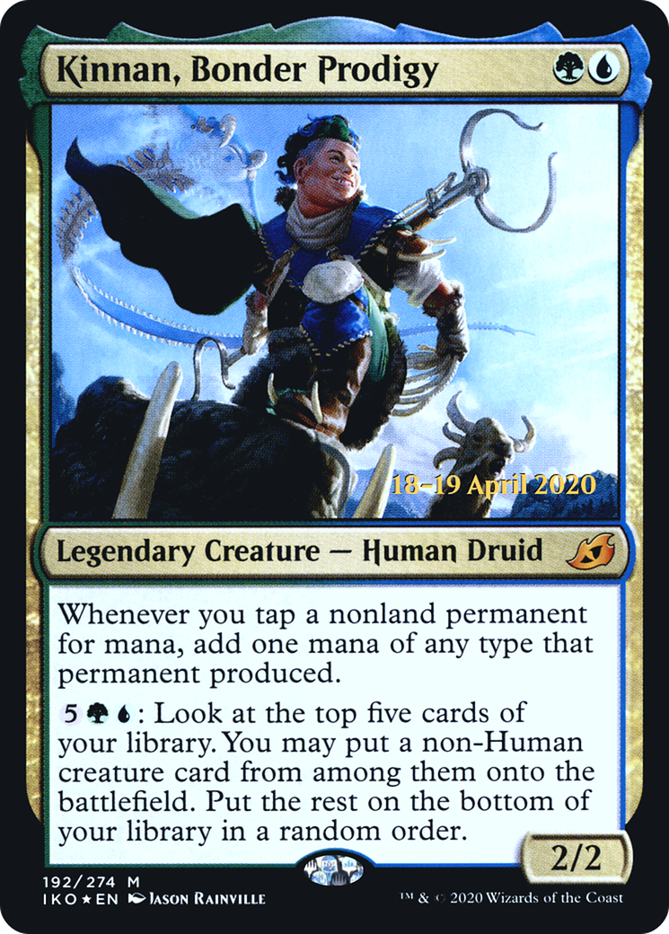 Kinnan, Bonder Prodigy - Prerelease Promo [PIKO-192s]