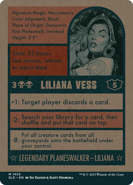 Liliana Vess // Liliana Vess - Borderless - Full Art [SLD-747]