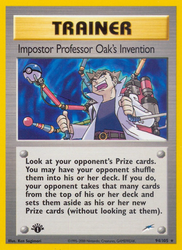 Impostor Professor Oak's Invention [NEO4-94]