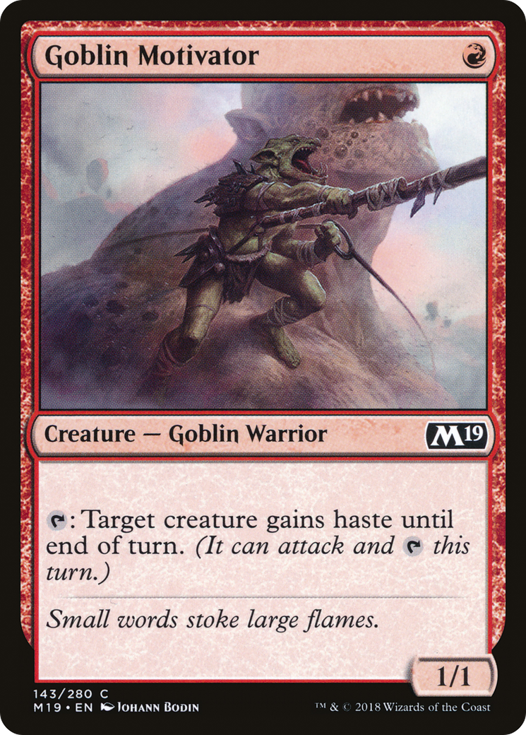 Goblin Motivator [M19-143]