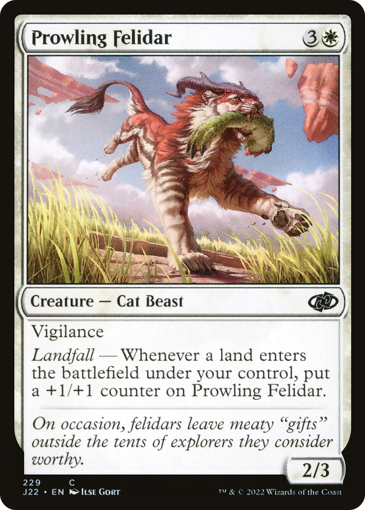 Prowling Felidar [J22-229]