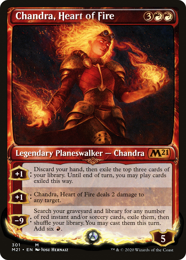 Chandra, Heart of Fire - Showcase [M21-301]