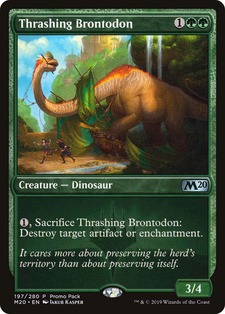 Thrashing Brontodon - Promo Pack [PM20-197]