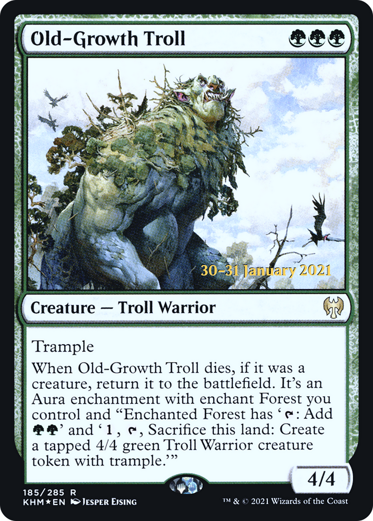 Old-Growth Troll - Prerelease Promo [PKHM-185s]