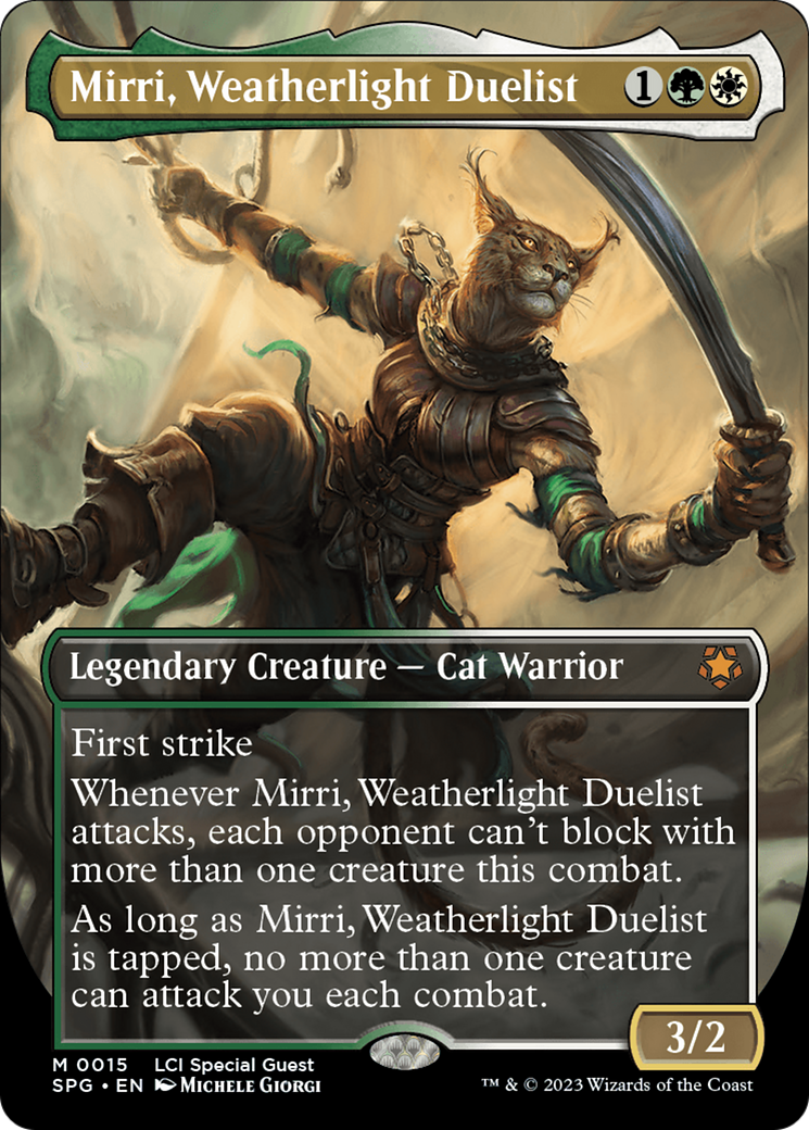 Mirri, Weatherlight Duelist - Borderless [SPG-15]