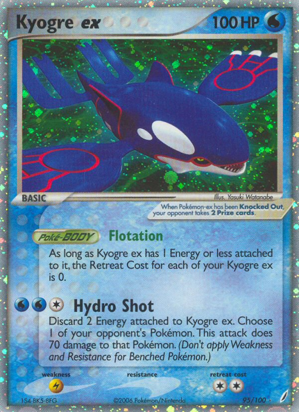 Kyogre ex [EX14-95]