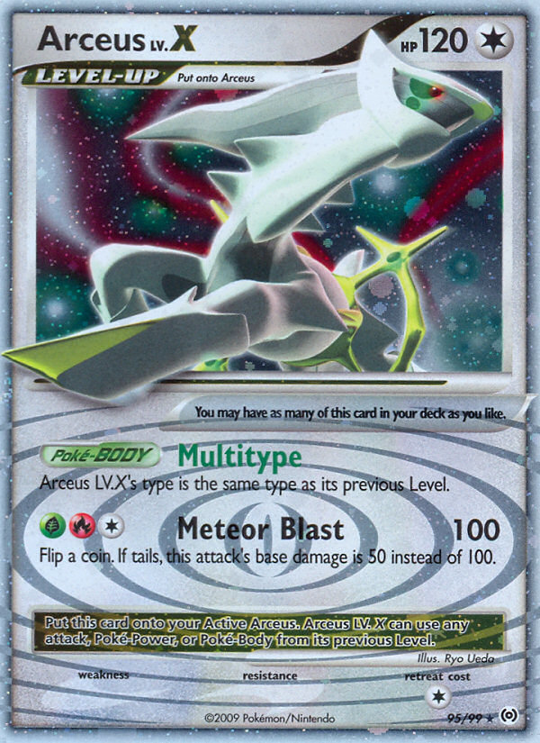 Arceus LV.X [PL4-95]