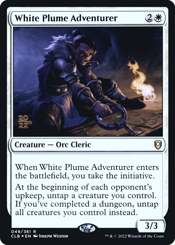 White Plume Adventurer - Prerelease Promo [PCLB-49s]