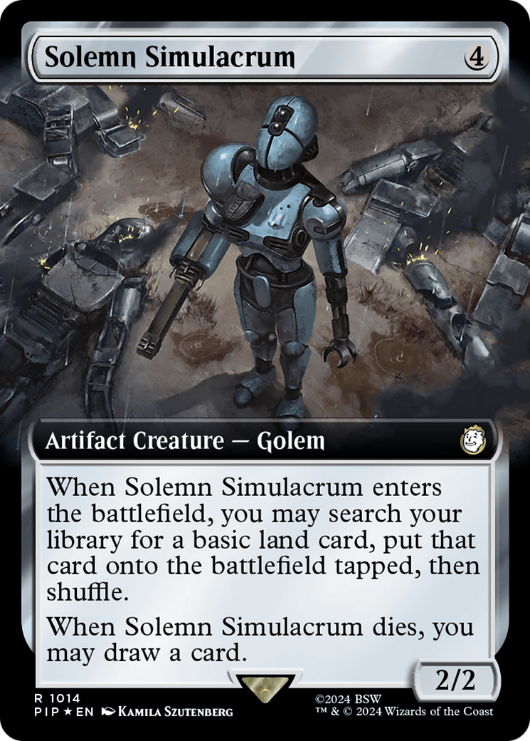 Solemn Simulacrum - Extended Art - Surge Foil [PIP-1014]