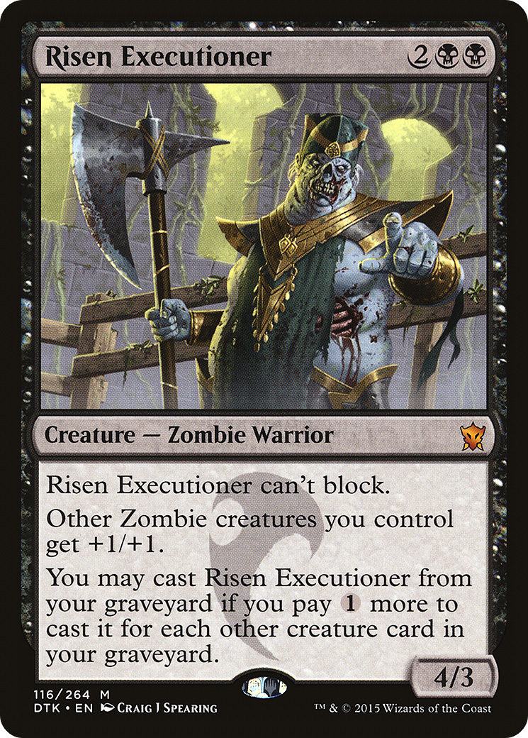 Risen Executioner [DTK-116]