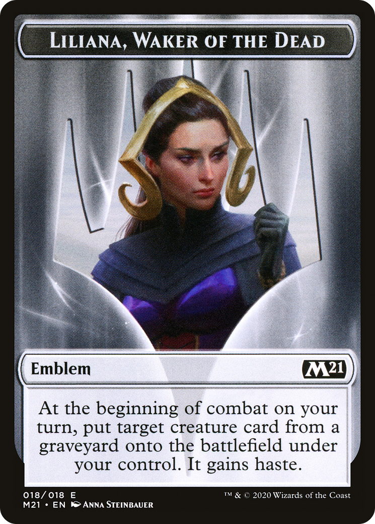 Liliana, Waker of the Dead Emblem [TM21-18]