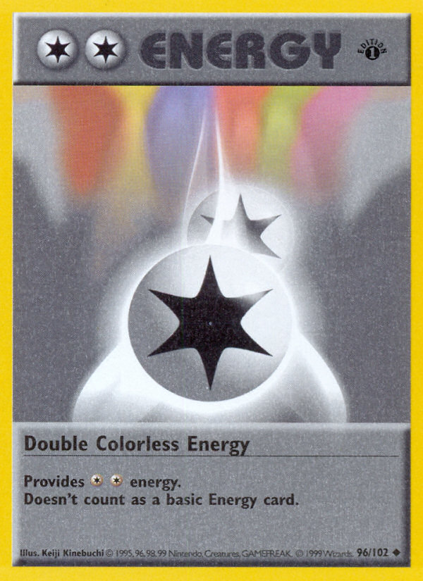 Double Colorless Energy [BASE1-96]