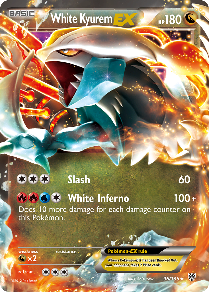 White Kyurem-EX [BW8-96]