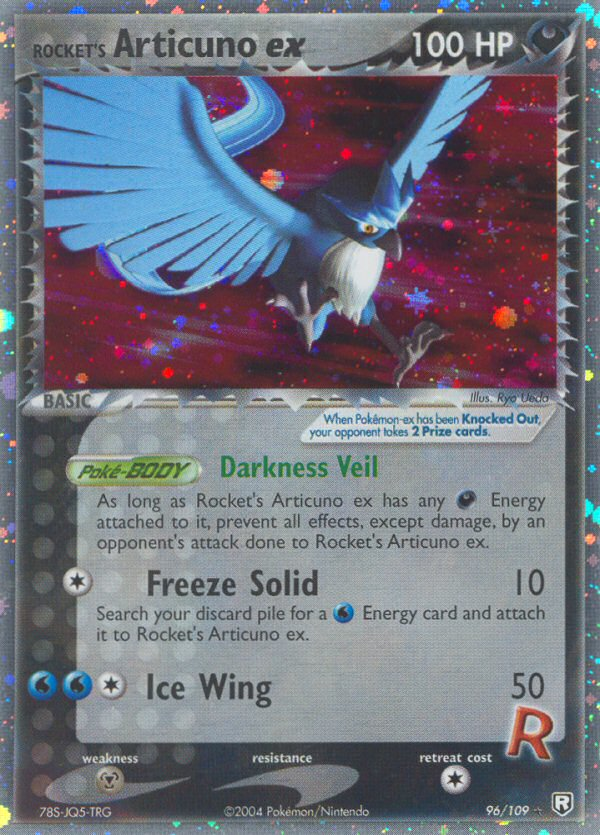 Rocket's Articuno ex [EX7-96]