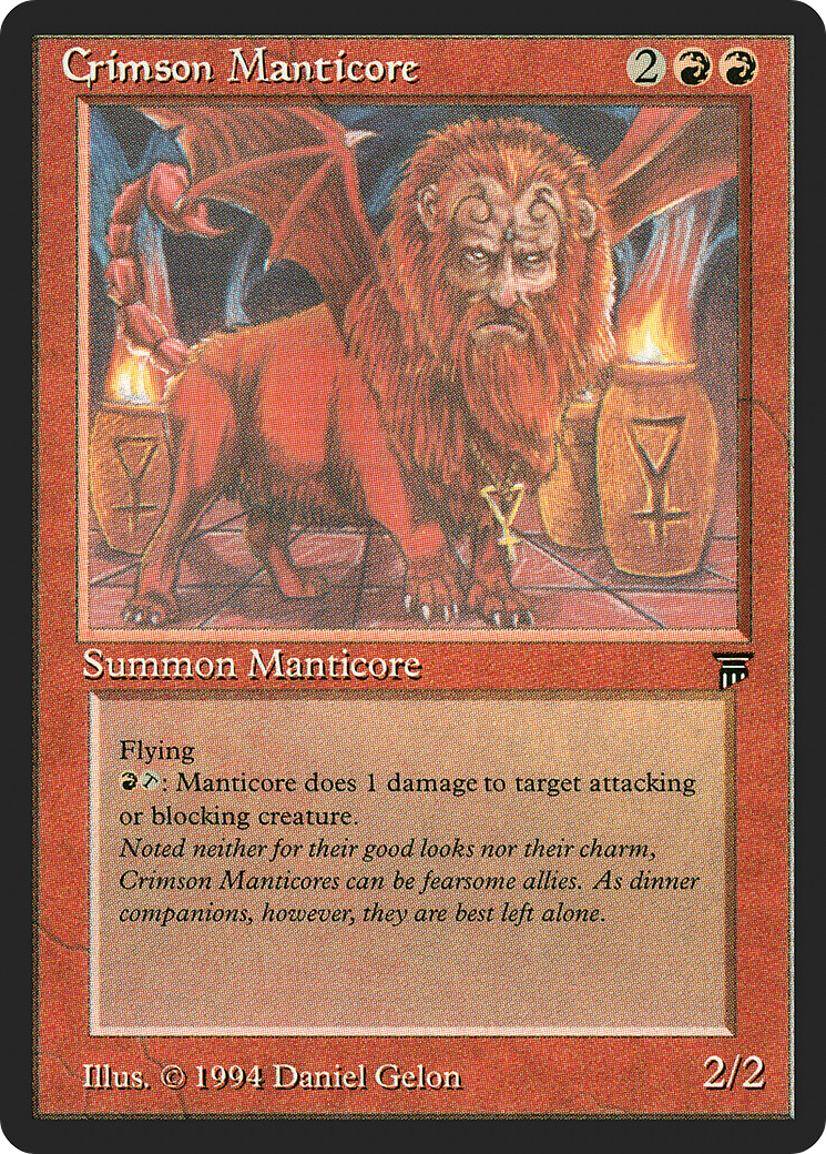 Crimson Manticore [LEG-140]