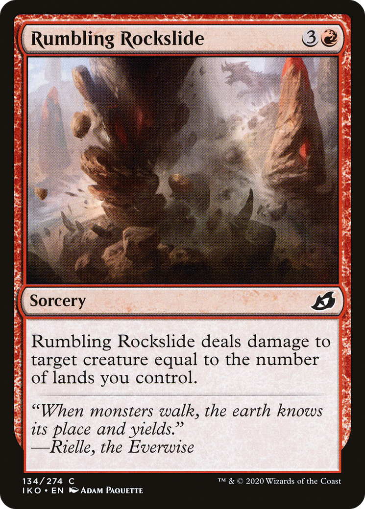 Rumbling Rockslide [IKO-134]