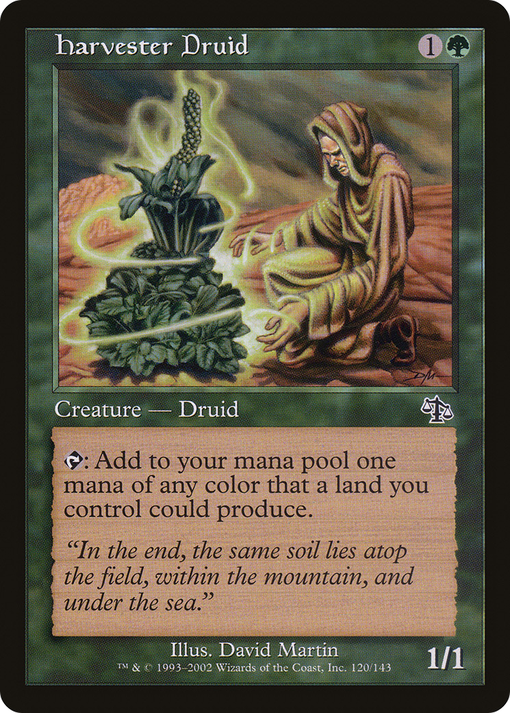 Harvester Druid [JUD-120]