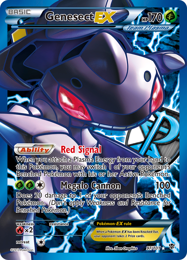 Genesect-EX [BW10-97]