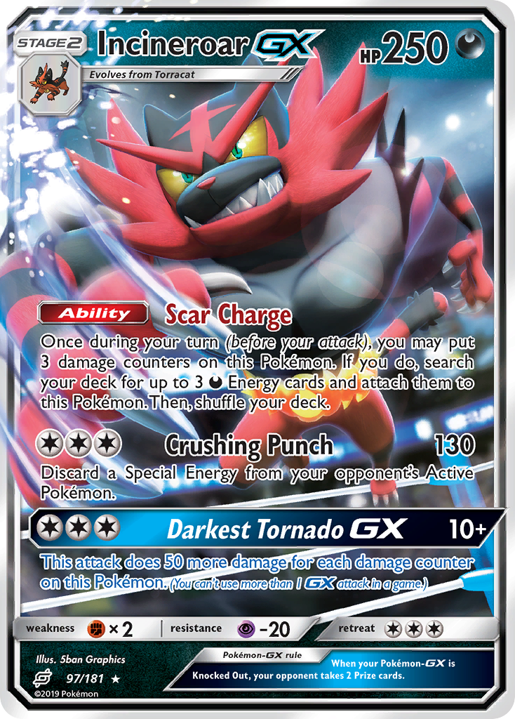 Incineroar-GX [SM9-97]